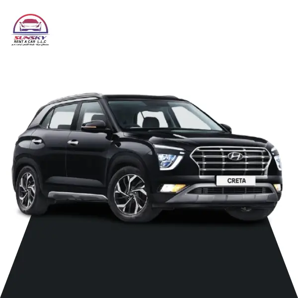 Rent Hyundai Creta 2024 SUV from Sunsky Rent a Car Abu Dhabi
